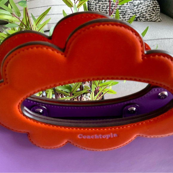 NWT COACH COACHTOPIA LEATHER CLOUD TOTE - Picture 9 of 12